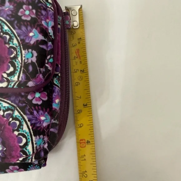 Vera Bradley All in One Wallet Crossbody Bag Adjustable and Removable Strap - Picture 10 of 11